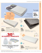 Matelas Angebote im Prospekt "BONNE ANNÉE BONNE PROMO" von Carrefour auf Seite 27