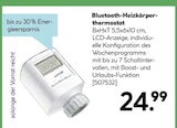 Bluetooth-Heizkörperthermostat für 24,99 € bei Hellweg im Angebot Bluetooth-Heizkörperthermostat im aktuellen Hellweg Prospekt