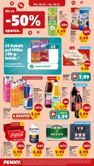 Energydrink im aktuellen Penny Prospekt (Pirna) Energydrink im Penny Prospekt "Wer gĂĽnstig will, muss Penny." mit 41 Seiten (Pirna)