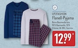 Flanell-Pyjama von Up2fashion im aktuellen ALDI Nord Prospekt für 12,99 €