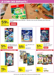 Prix et réduction Super Mario dans le prospectus Carrefour en cours Offre Super Mario dans le catalogue Carrefour du moment à la page 39