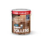 Lasure(d) extérieure Soin du bois Tollens chêne foncé satin 6L - Tollens à 56,90 € dans le catalogue Castorama