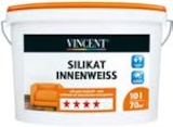 Mineralfarbe Silikat Innenweiß im Angebot bei BayWa Bau- und Gartenmärkte in Passau Mineralfarbe Silikat Innenweiß Angebote von VINCENT bei BayWa Bau- und Gartenmärkte Passau für 49,99 €