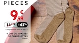 Lot de 3 paires de chaussettes dans le catalogue Sport 2000