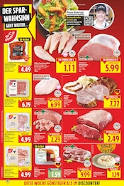 Rinderhackfleisch Angebote im Prospekt "Aktuelle Angebote" von E center auf Seite 6