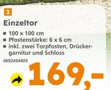 Einzeltor bei Globus-Baumarkt im Braunschweig Prospekt für 169,00 €