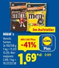 S im Lidl Prospekt Chocolate von M&M's im aktuellen Lidl Prospekt für 1,69 €