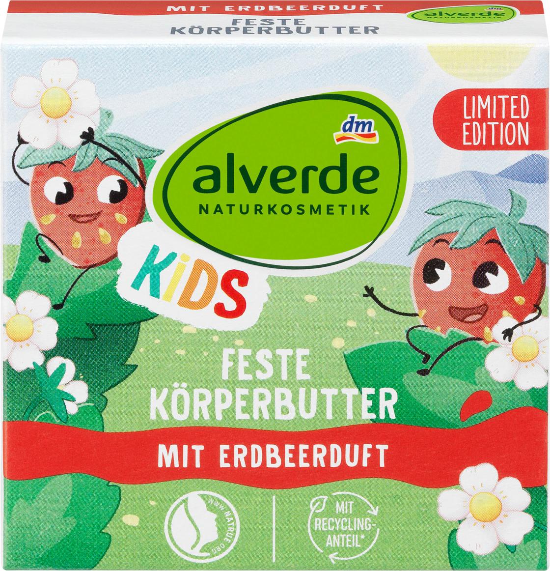 dm-drogerie markt Göhl - Kids Feste Körperbutter mit Erdbeerduft Kids Feste Körperbutter mit Erdbeerduft Angebot bei dm-drogerie markt Göhl im Prospekt Aktuelle Angebote