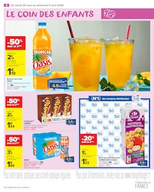 Promotion Bonbons dans le prospectus Carrefour Market, valable du 24/03/2026 au 05/04/2026 Promo Bonbons dans le catalogue Carrefour Market du moment à la page 10