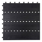 Aktuelles WPC-Terrassenfliese 30x30 anthrazit Angebot bei POCO in Heilbronn ab 19,99 €