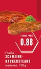 Aktuelles Frische Schweine-Nackensteaks Angebot bei E center in Essen ab 0,88 €