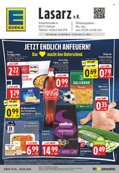EDEKA Supermarkt Prospekt der aktuellen Woche mit 25 Seiten, gültig von 15.06.2026 bis 20.06.2026, in Olfen und Umgebung Aktueller EDEKA Supermarkt Prospekt in Olfen und Umgebung, "Aktuelle Angebote" mit 25 Seiten, 15.06.2026 - 20.06.2026