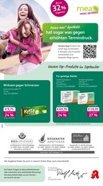 mea - meine apotheke Apotheken Prospekt der aktuellen Woche mit 4 Seiten, gültig von 01.09.2026 bis 30.09.2026, in Nördlingen und Umgebung Aktueller mea - meine apotheke Apotheken Prospekt in Nördlingen und Umgebung, "Unsere September-Angebote" mit 4 Seiten, 01.09.2026 - 30.09.2026