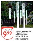 Aktuelle Solar-Led-Lampen Angebote bei GLOBUS in Mannheim Aktuelles Solar-Lampen-Set Angebot bei GLOBUS in Mannheim ab 9,99 €