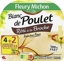 Blanc de Poulet Rôti à la Broche - Géant Casino à Vanves Blanc de Poulet Rôti à la Broche en promo chez Géant Casino Vanves à 1,49 €