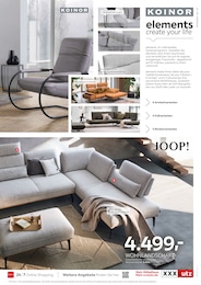 Ecksofa im XXXLutz Möbelhäuser Prospekt First-Class-Wohnen zum Last-Minute-Preis auf S. 7