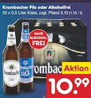 Pils Angebote von Krombacher bei Netto Marken-Discount Maintal für 10,99 €