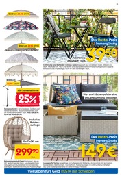 Klappstuhl Angebot im aktuellen Rusta Prospekt auf Seite 11