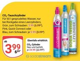 CO₂-Tauschzylinder Grün, zum Schrauben Angebote von Sodastream bei GLOBUS Erlangen