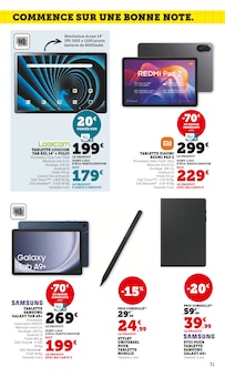Promo Tablette Android dans le catalogue Super U du moment à la page 31