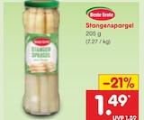 Aktuelles Stangenspargel Angebot bei Netto Marken-Discount in Mönchengladbach ab 1,49 €
