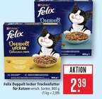 Felix Doppelt lecker Trockenfutter für Katzen Angebote von Purina bei Marktkauf Ravensburg für 2,39 €