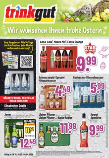 Coca Cola im Trinkgut Prospekt "Aktuelle Angebote" mit 8 Seiten (Maintal)