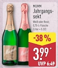 Jahrgangssekt im Angebot bei ALDI Nord in Dorsten Jahrgangssekt Angebote von Mumm bei ALDI Nord Dorsten für 3,99 €