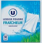 Lessive en poudre parfum fraîcheur - U - Hyper U à Saintes Lessive en poudre parfum fraîcheur - U en promo chez Hyper U Saintes à 4,84 €