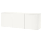 Schrankkombination für Wandmontage weiß/Västerviken weiß Angebote von BESTÅ bei IKEA Lingen für 279,00 €