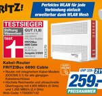 Kabel-Router FRITZ!Box 6690 Cable bei expert im Schrobenhausen Prospekt für 259,00 €