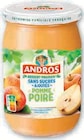 Dessert fruitier sans sucres ajoutes - ANDROS dans le catalogue Super U