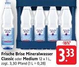 Mineralwasser Classic im Angebot bei E center in Worms Mineralwasser Classic Angebote von Frische Brise bei E center Worms für 3,33 €