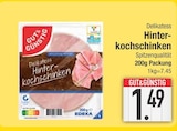 Hinterkochschinken im EDEKA Prospekt Hinterkochschinken von im aktuellen EDEKA Prospekt für 1,49 €