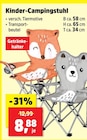 Kinder-Campingstuhl Angebote bei Thomas Philipps Erftstadt für 8,88 €