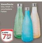 Aktuelles Wasserflasche Angebot bei GLOBUS in Duisburg ab 7,99 €
