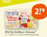 Eis Erdbeer-Zitrone Angebote von PEZ bei tegut Göttingen für 2,79 €