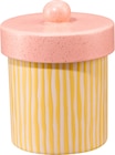 Aufbewahrungsdose aus Steinzeug, gelb/peach (18x14 cm) bei dm-drogerie markt im Dormagen Prospekt für 9,95 €