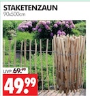 STAKETENZAUN Angebote bei Wreesmann Aurich für 49,99 €