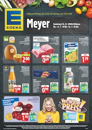 EDEKA Prospekt für Mildenau mit 8 Seiten EDEKA Prospekt für Mildenau: "Wir lieben Lebensmittel!", 8 Seiten, 22.06.2026 - 27.06.2026