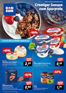 Barilla im Konsum Prospekt "Preisparade" mit 12 Seiten (Dresden)