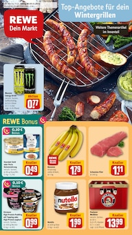REWE Prospekt der Woche "Dein Markt" Seite 1, 10.11.2025 bis 15.11.2025 für Sonthofen Aktueller REWE Prospekt "Dein Markt" Seite 1 von 33 Seiten für Sonthofen