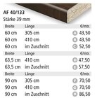 Arbeitsplatten AF 40/133 Angebote bei Holz Possling Berlin für 43,50 €