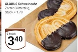 GLOBUS Halle - Schweineohr Angebot im Prospekt Schweineohr bei GLOBUS im Halle Prospekt für 3,40 €