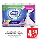 Wisch & Weg Küchentücher Original Angebote von Zewa bei Hieber Freiburg für 4,59 €