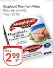 Thunfisch-Filets Angebote von Saupiquet bei GLOBUS Kempen für 2,99 €