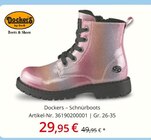 Schnürboots Angebote von Dockers bei Siemes Schuhcenter Ludwigshafen für 29,95 €