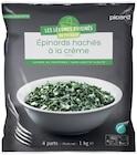 Épinards hachés à la crème à Picard dans La Bussière Épinards hachés à la crème à Picard dans La Bussière