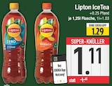 IceTea Zero Zitrone von Lipton im aktuellen EDEKA Prospekt für 1,11 €