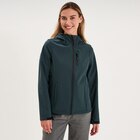 La Halle Castelsarrasin - Promo Blouson à capuche déperlant fourré vert foncé femme Promo Blouson à capuche déperlant fourré vert foncé femme à 39,99 € dans le catalogue La Halle à Castelsarrasin